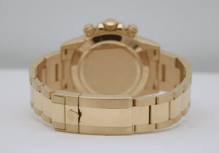 Super Clone Rolex Daytona Gold with Blue Dial 116528 Replica